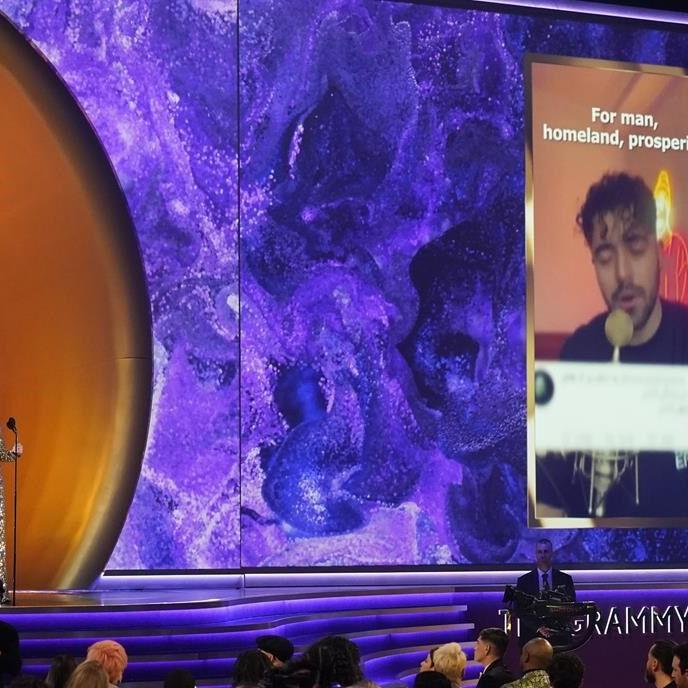 Iranian singer who won Grammy for Mahsa Amini protest anthem is sentenced to prison in Iran